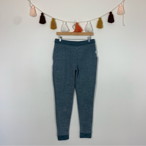 Soft Serve Cloud Cotton Blue Jogger Sweatpants Size Large - Picture 11 of 11